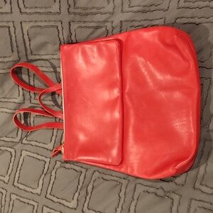 Clare V Agnes Leather Backpack